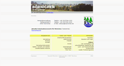 Desktop Screenshot of boernichen.de