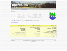 Tablet Screenshot of boernichen.de
